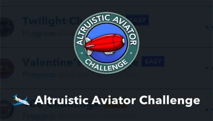 altruistic aviator challenge 2