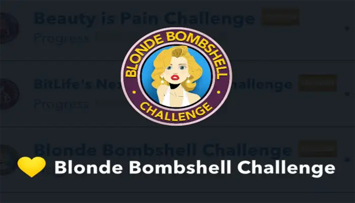 blonde bombshell challenge 2