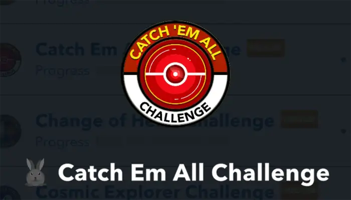 catch them all challenge 2