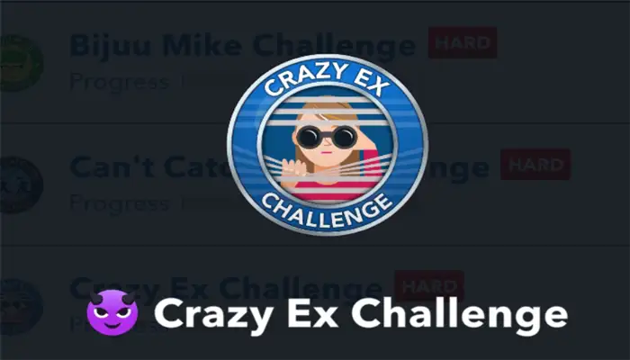 crazy Ex challenge 1