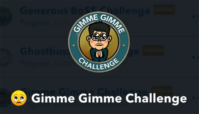 gimme gimme challenge 1