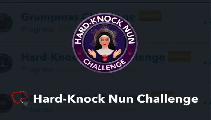 hard-knock nun challenge 1