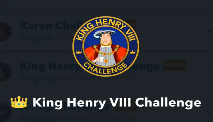 king henry VIII challenge 1