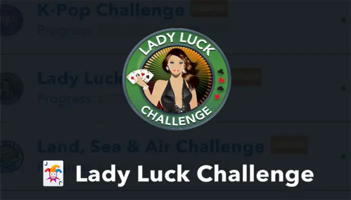 lady luck challenge 1