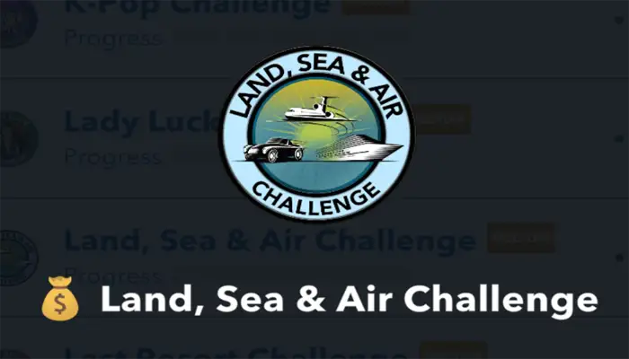 land, sea & air challenge 1