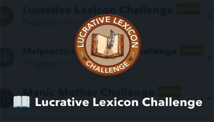 lucrative lexicon challenge 1