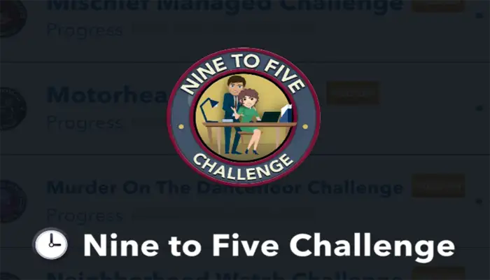 nine to five challenge 1