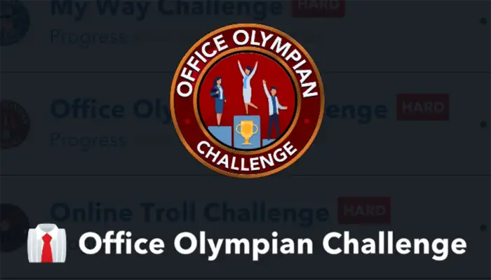 office olympian challenge 1