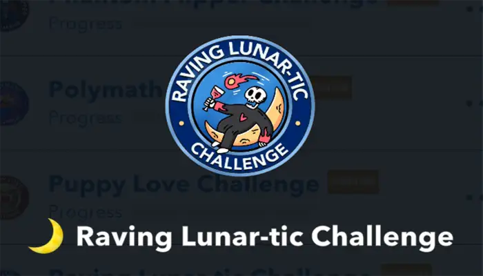 raving lunar-tic challenge 1