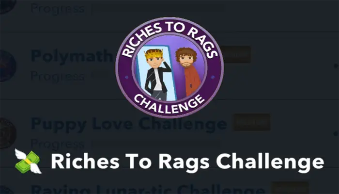 riches to rags challenge 1