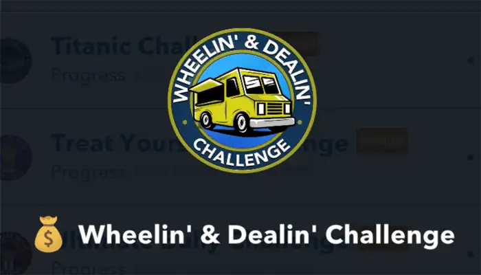 wheelin' & dealin' challenge 1