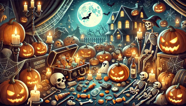 The Halloween Scavenger Hunt in BitLife